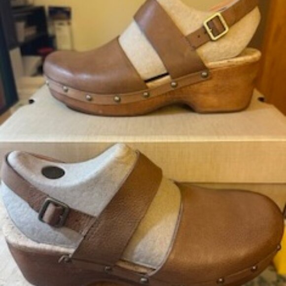 New in Box Kork-Ease Sayda Clogs Brown size 8, Euro 39 - Picture 4 of 7